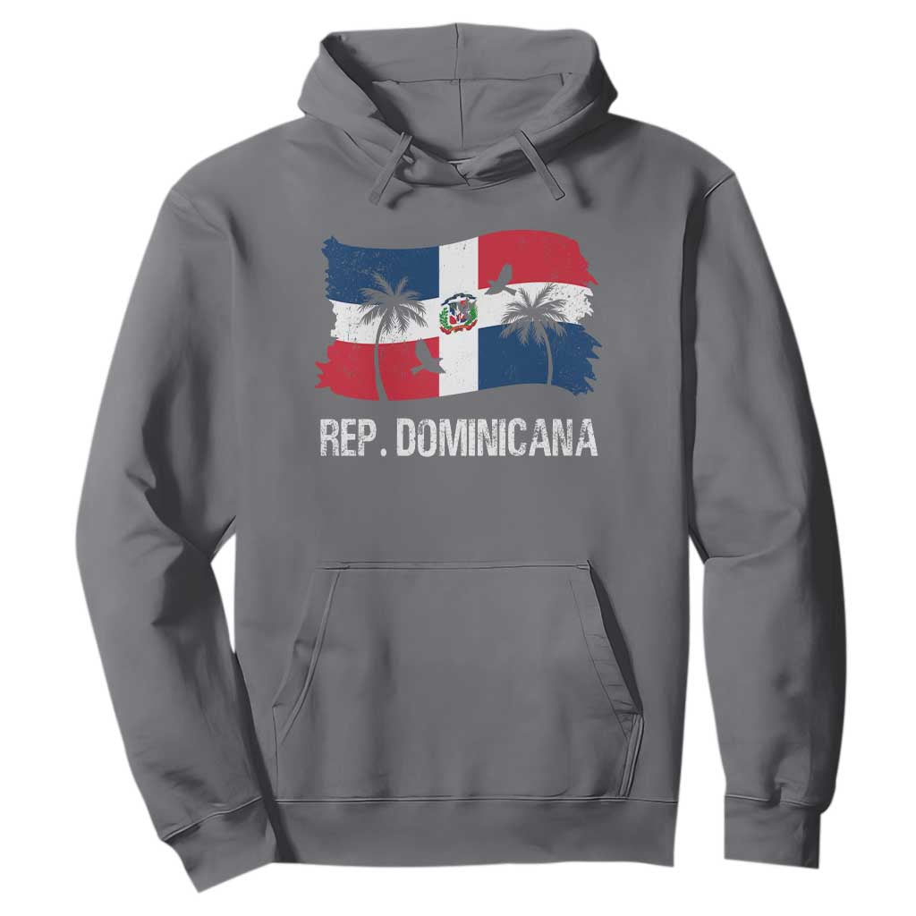 Dominican Republic Flag Hoodie Island Pride Caribbean Heritage TS10 Charcoal Print Your Wear
