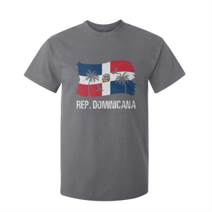 Dominican Republic Flag T Shirt For Kid Island Pride Caribbean Heritage TS10 Charcoal Print Your Wear