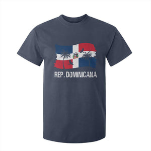 Dominican Republic Flag T Shirt For Kid Island Pride Caribbean Heritage TS10 Navy Print Your Wear