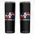 Dominican Republic Flag Skinny Tumbler Island Pride Caribbean Heritage TS10 Black Print Your Wear