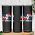 Dominican Republic Flag Skinny Tumbler Island Pride Caribbean Heritage TS10 Print Your Wear