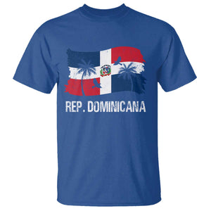 Dominican Republic Flag T Shirt Island Pride Caribbean Heritage TS10 Royal Blue Print Your Wear
