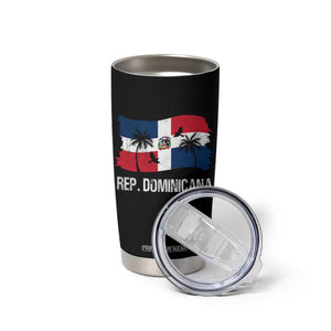 Dominican Republic Flag Tumbler Cup Island Pride Caribbean Heritage TS10 Print Your Wear