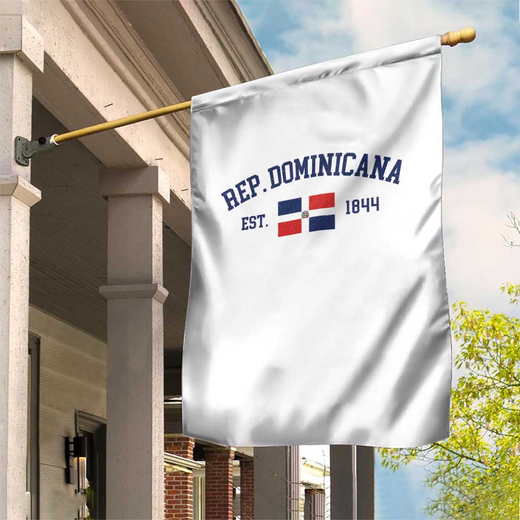 Dominican Republic Garden Flag Vintage Distressed Varsity Rep Dominicana Flag TS10 Print Your Wear