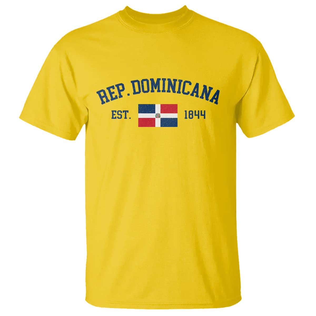 Dominican Republic T Shirt Vintage Distressed Varsity Rep Dominicana Flag TS10 Daisy Print Your Wear