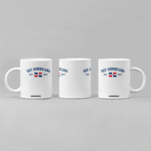 Dominican Republic Coffee Mug Vintage Distressed Varsity Rep Dominicana Flag TS10 Print Your Wear