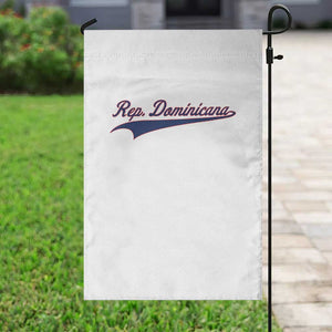 Dominican Republic Garden Flag Rep Dominicana Vintage Flag Baseball Script TS10 Print Your Wear