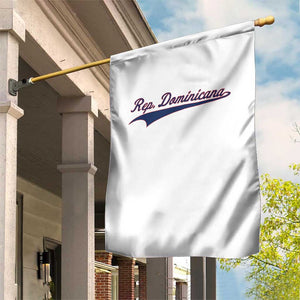 Dominican Republic Garden Flag Rep Dominicana Vintage Flag Baseball Script TS10 Print Your Wear