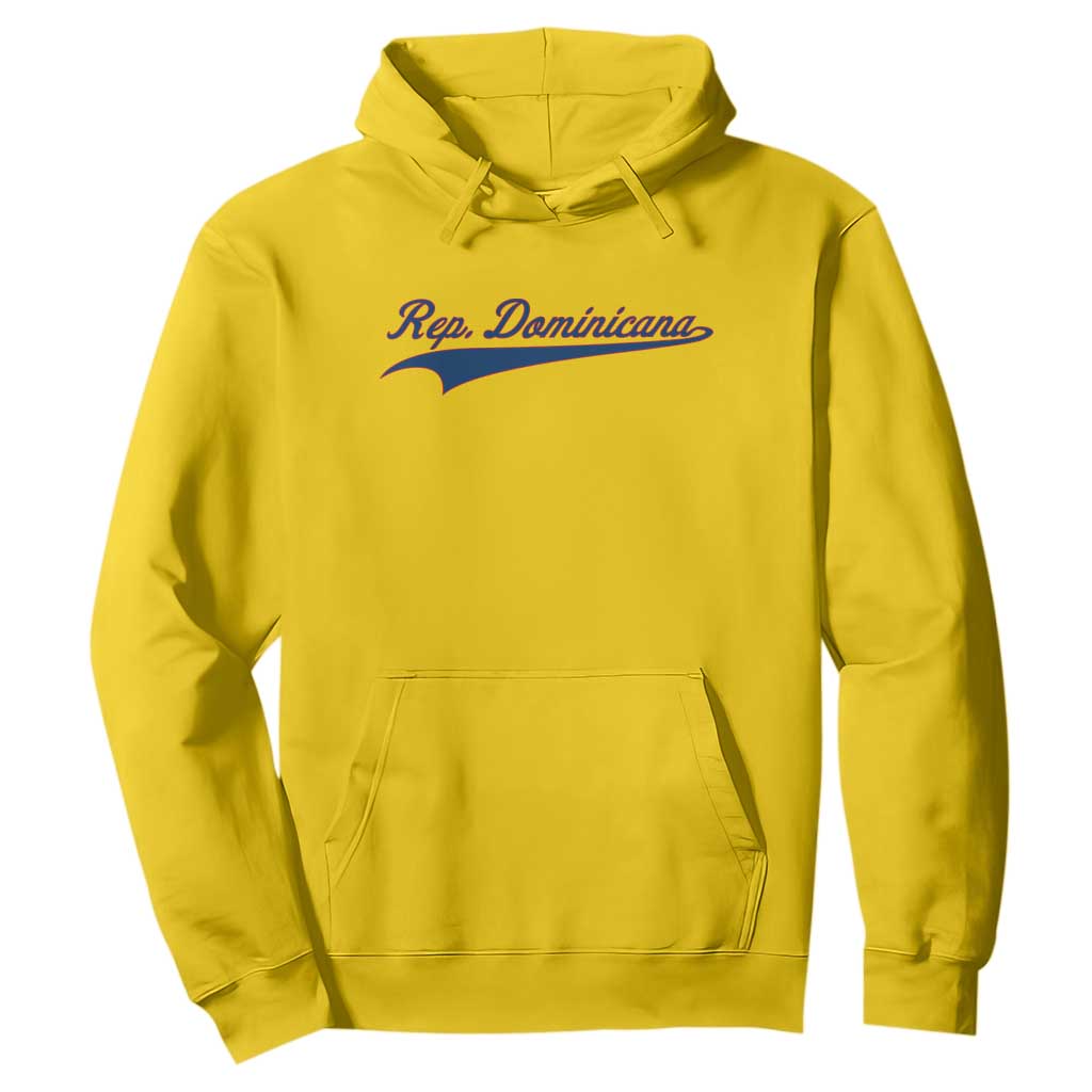 Dominican Republic Hoodie Rep Dominicana Vintage Flag Baseball Script TS10 Daisy Print Your Wear