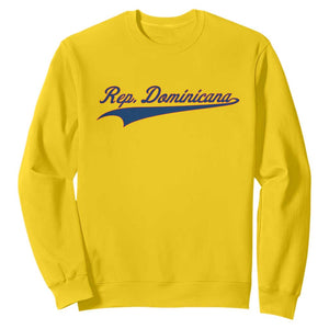 Dominican Republic Sweatshirt Rep Dominicana Vintage Flag Baseball Script TS10 Daisy Print Your Wear