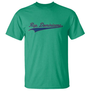 Dominican Republic T Shirt Rep Dominicana Vintage Flag Baseball Script TS10 Irish Green Print Your Wear