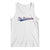 Dominican Republic Tank Top Rep Dominicana Vintage Flag Baseball Script TS10 White Print Your Wear