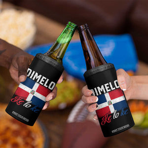 Dimelo Ke Lo Ke Dominican Republic Flag 4 in 1 Can Cooler Tumbler TS10 Print Your Wear
