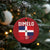 Dimelo Ke Lo Ke Dominican Republic Flag Christmas Ornament TS10 Print Your Wear