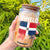 Dimelo Ke Lo Ke Dominican Republic Flag Glass Can TS10 Black Print Your Wear