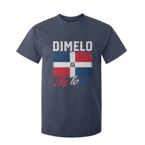 Dimelo Ke Lo Ke Dominican Republic Flag T Shirt For Kid TS10 Navy Print Your Wear