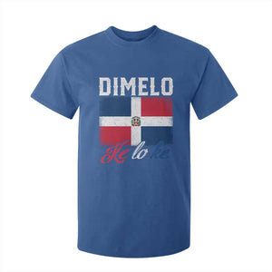 Dimelo Ke Lo Ke Dominican Republic Flag T Shirt For Kid TS10 Royal Blue Print Your Wear