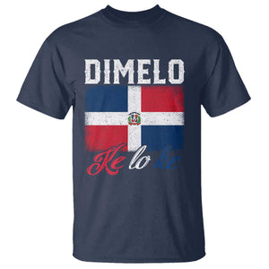 Dimelo Ke Lo Ke Dominican Republic Flag T Shirt TS10 Navy Print Your Wear