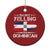 Funny I'm Not Yelling I Am Just Dominican Christmas Ornament Vintage DR Flag TS10 Print Your Wear