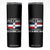 Funny I'm Not Yelling I Am Just Dominican Skinny Tumbler Vintage DR Flag TS10 Black Print Your Wear