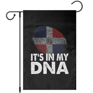 It's in My DNA Dominican Flag Garden Flag TS10 Black Print Your Wear