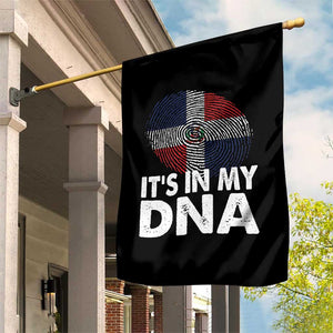 It's in My DNA Dominican Flag Garden Flag TS10 Print Your Wear