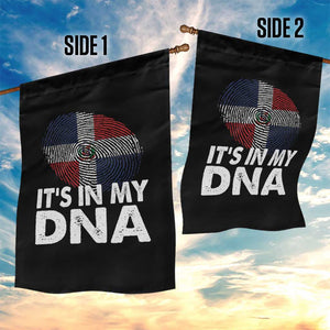 It's in My DNA Dominican Flag Garden Flag TS10 Print Your Wear