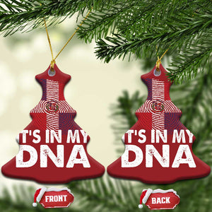 It's in My DNA Dominican Flag Christmas Ornament TS10 Christmas Tree Red Print Your Wear
