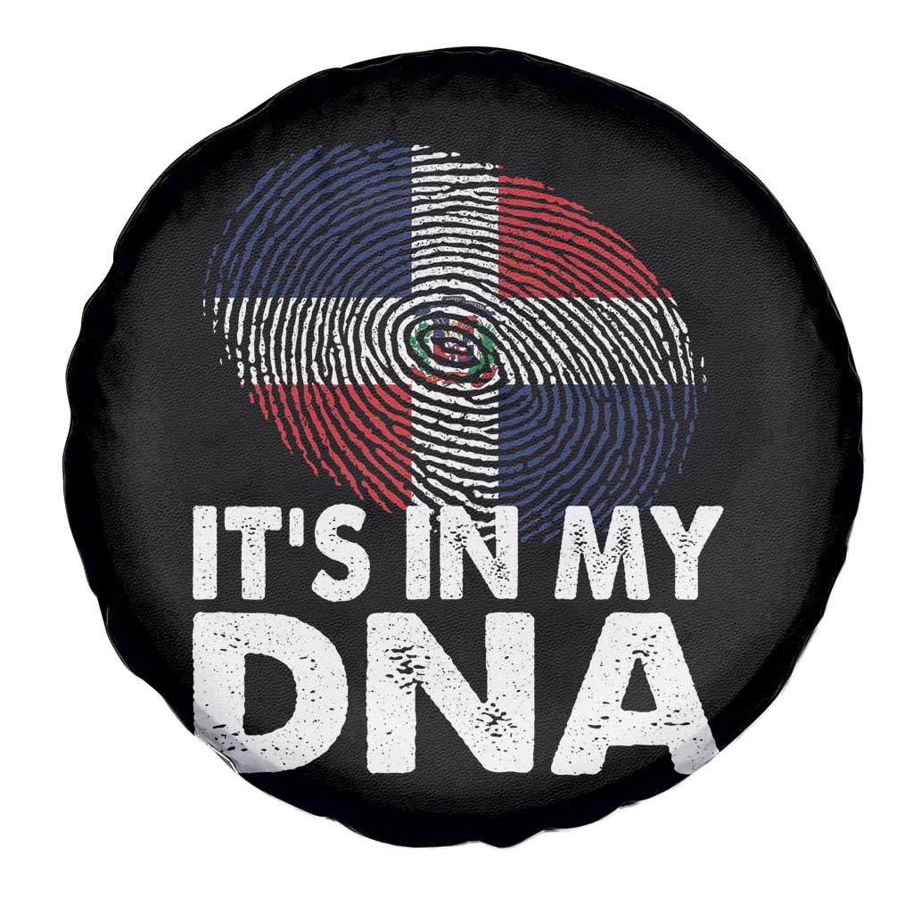 It's in My DNA Dominican Flag Spare Tire Cover TS10 Print Your Wear