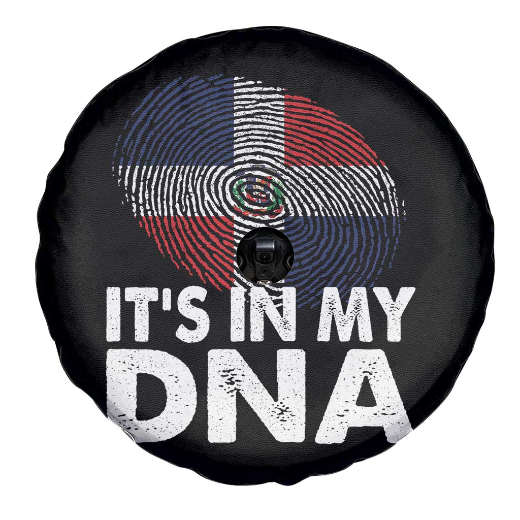 It's in My DNA Dominican Flag Spare Tire Cover TS10 Print Your Wear