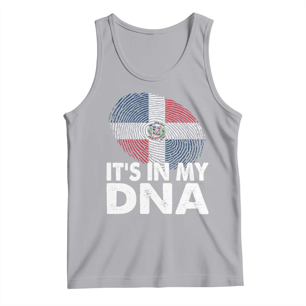 It's in My DNA Dominican Flag Tank Top TS10 Athletic Heather Print Your Wear