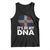 It's in My DNA Dominican Flag Tank Top TS10 Black Print Your Wear