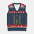 Camo Puerto Rico Flag V-Neck Knit Sweater Vest Hispanic Heritage Month Boricua Rican TS10 Navy Red Print Your Wear