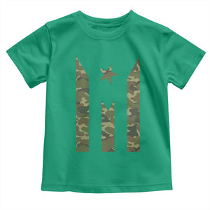 Camo Puerto Rico Flag Toddler T Shirt Hispanic Heritage Month Boricua Rican TS10 Irish Green Print Your Wear