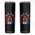 Little Miss Boricua Skinny Tumbler Puerto Rican Afro Messy Bun Girls Kids TS10 Black Print Your Wear