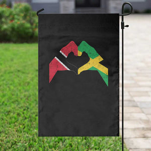 Trinidad and Tobago Jamaican Garden Flag Two Flags One Heart TS10 Print Your Wear