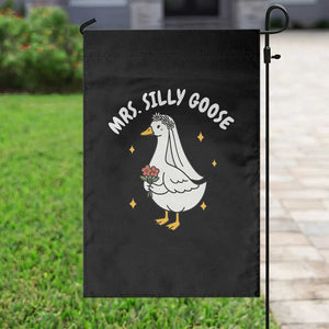 Mrs. Silly Goose Bride Garden Flag Funny Goose Lovers Bride To Be TS10 Print Your Wear