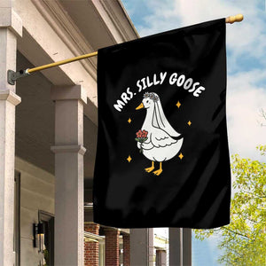 Mrs. Silly Goose Bride Garden Flag Funny Goose Lovers Bride To Be TS10 Print Your Wear