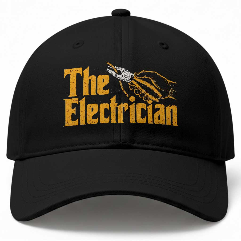 The Electrician Baseball Cap Vintage Wire Stripper Pliers Graphic TS10 Print Your Wear