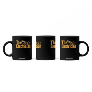 The Electrician Coffee Mug Vintage Wire Stripper Pliers Graphic