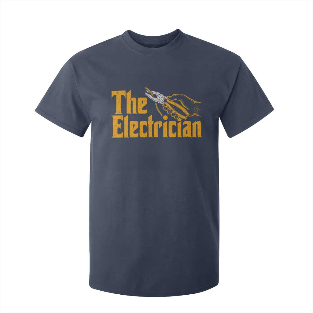 The Electrician T Shirt For Kid Vintage Wire Stripper Pliers Graphic