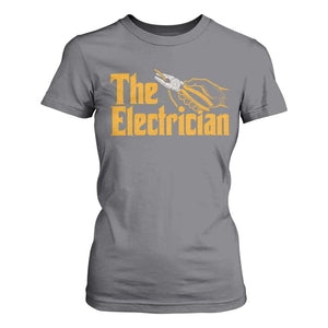 The Electrician T Shirt For Women Vintage Wire Stripper Pliers Graphic