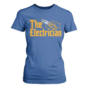The Electrician T Shirt For Women Vintage Wire Stripper Pliers Graphic