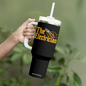 The Electrician Tumbler With Handle Vintage Wire Stripper Pliers Graphic