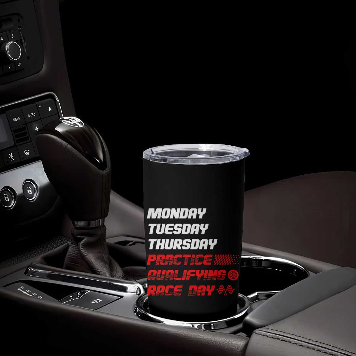 Monday Tuesday Thursday Practice Qualifying Race Day Tumbler Cup TS10 Print Your Wear