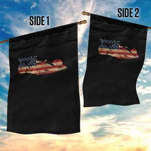 Racing Car Garden Flag Retro Style Vintage American Flag TS10 Print Your Wear