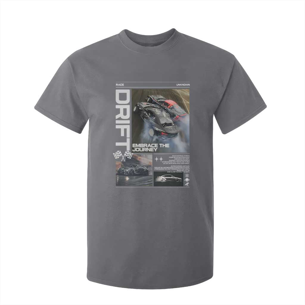 Vintage Japanese Drift Race Car T Shirt For Kid Cool Retro Vintage JDM Tokyo Japan Drifting TS10 Charcoal Print Your Wear