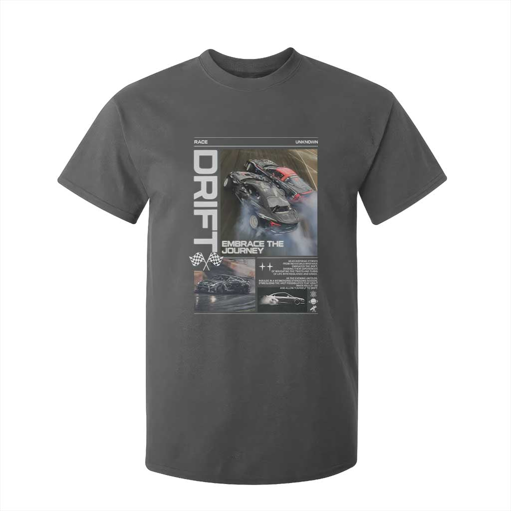 Vintage Japanese Drift Race Car T Shirt For Kid Cool Retro Vintage JDM Tokyo Japan Drifting TS10 Dark Heather Print Your Wear
