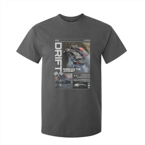 Vintage Japanese Drift Race Car T Shirt For Kid Cool Retro Vintage JDM Tokyo Japan Drifting TS10 Dark Heather Print Your Wear