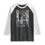 Vintage Japanese Drift Race Car Raglan Shirt Cool Retro Vintage JDM Tokyo Japan Drifting TS10 Black White Print Your Wear
